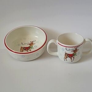Mikasa Children's Christmas dish set